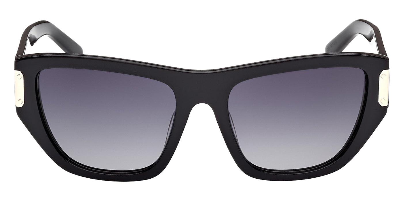 MCM MW0031 01B 55 - Shiny Black / Gradient Smoke #id:mw003101b_s:100100