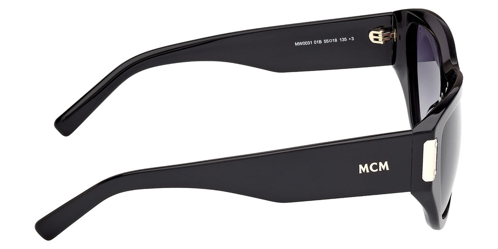 MCM MW0031 01B 55 - Shiny Black / Gradient Smoke #id:mw003101b_s:100130