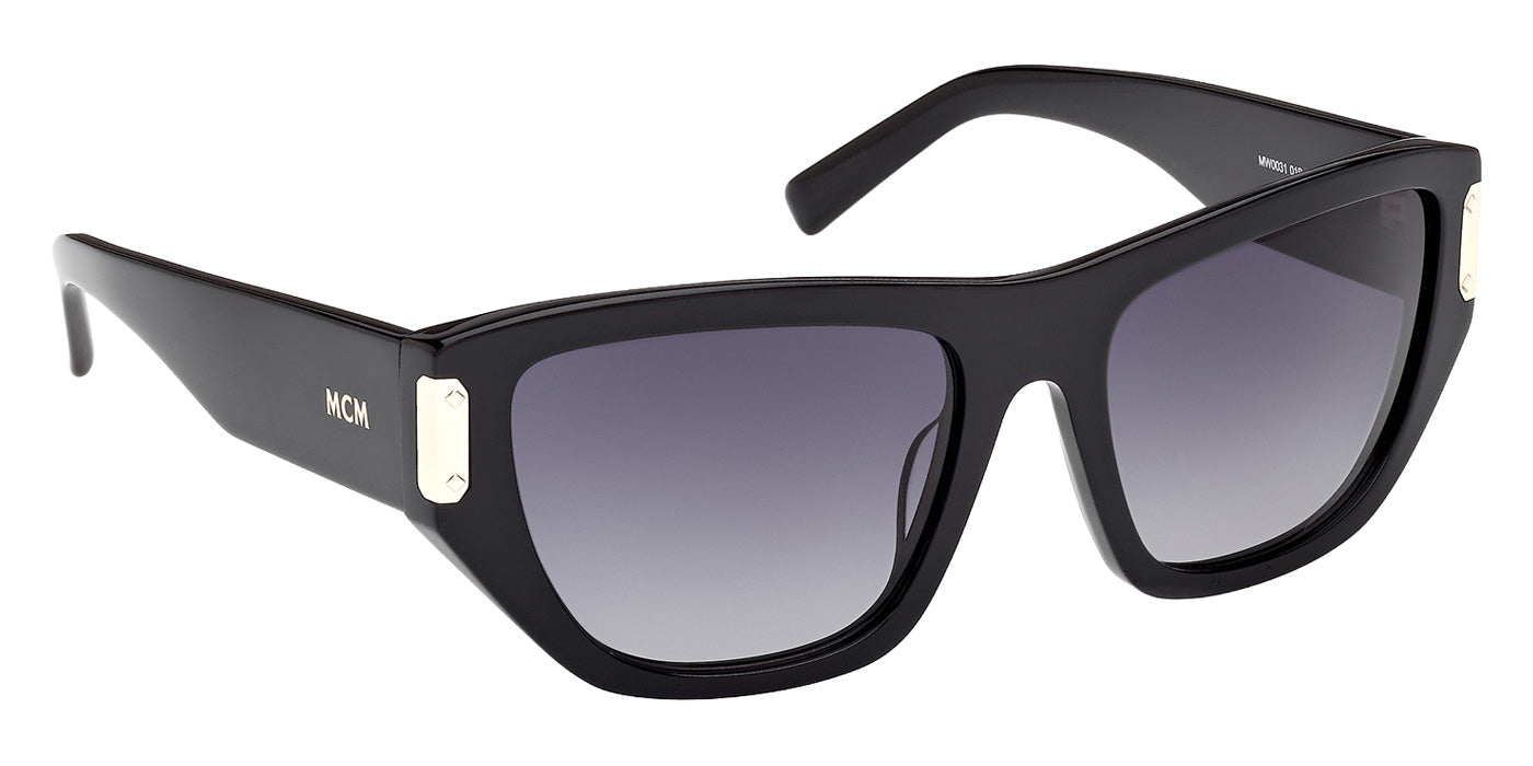 MCM MW0031 01B 55 - Shiny Black / Gradient Smoke #id:mw003101b_s:100135