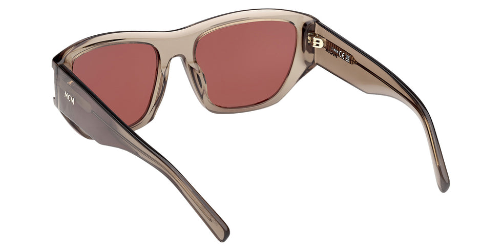 MCM MW0031 57S 55 - Shiny Beige / Bordeaux #id:mw003157s_s:106115