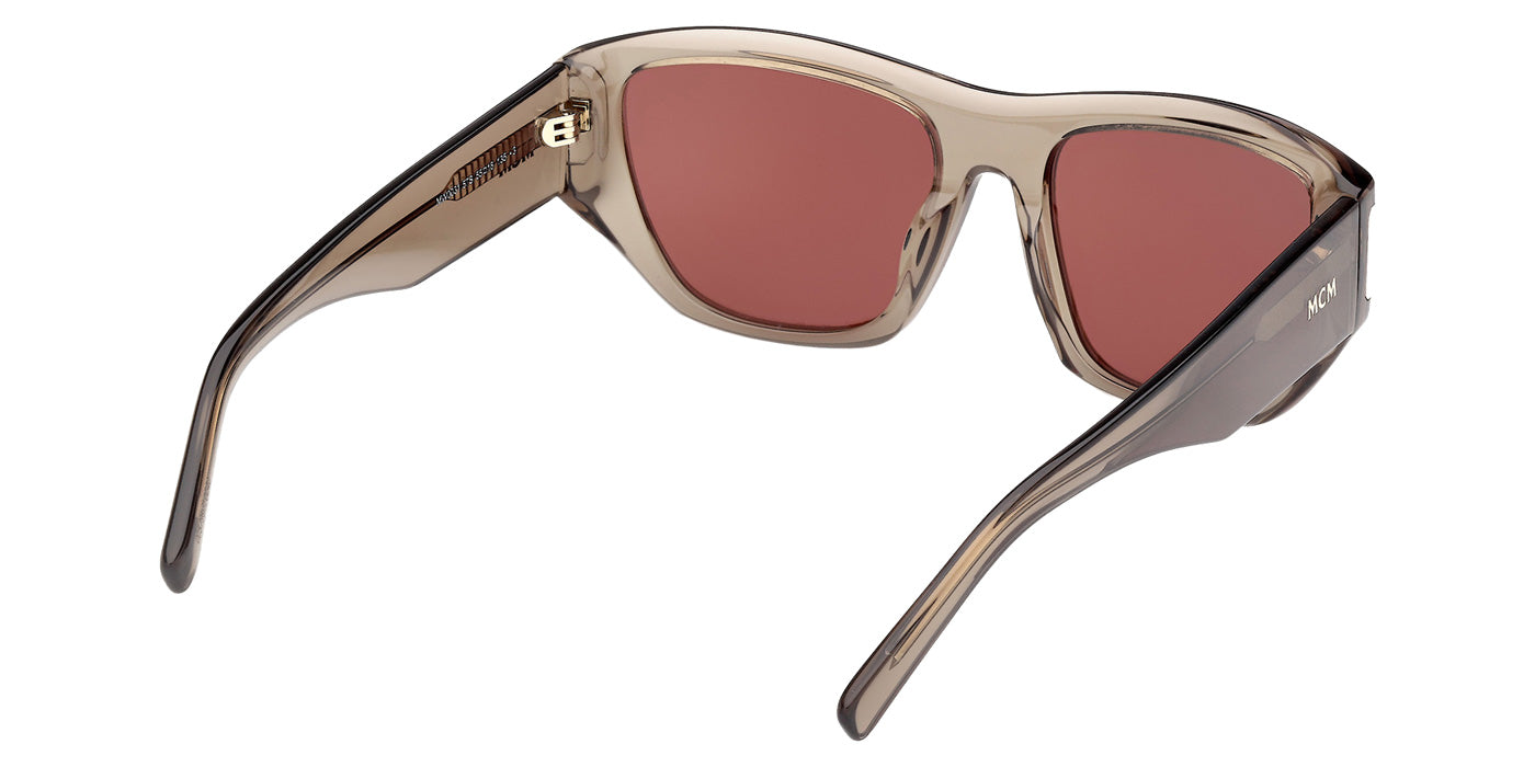 MCM MW0031 57S 55 - Shiny Beige / Bordeaux #id:mw003157s_s:106125