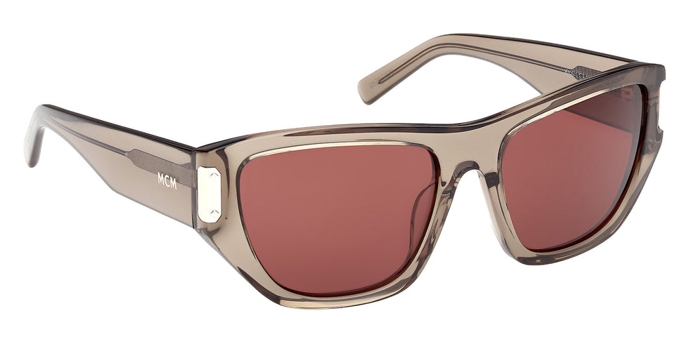 MCM MW0031 57S 55 - Shiny Beige / Bordeaux #id:mw003157s_s:106135