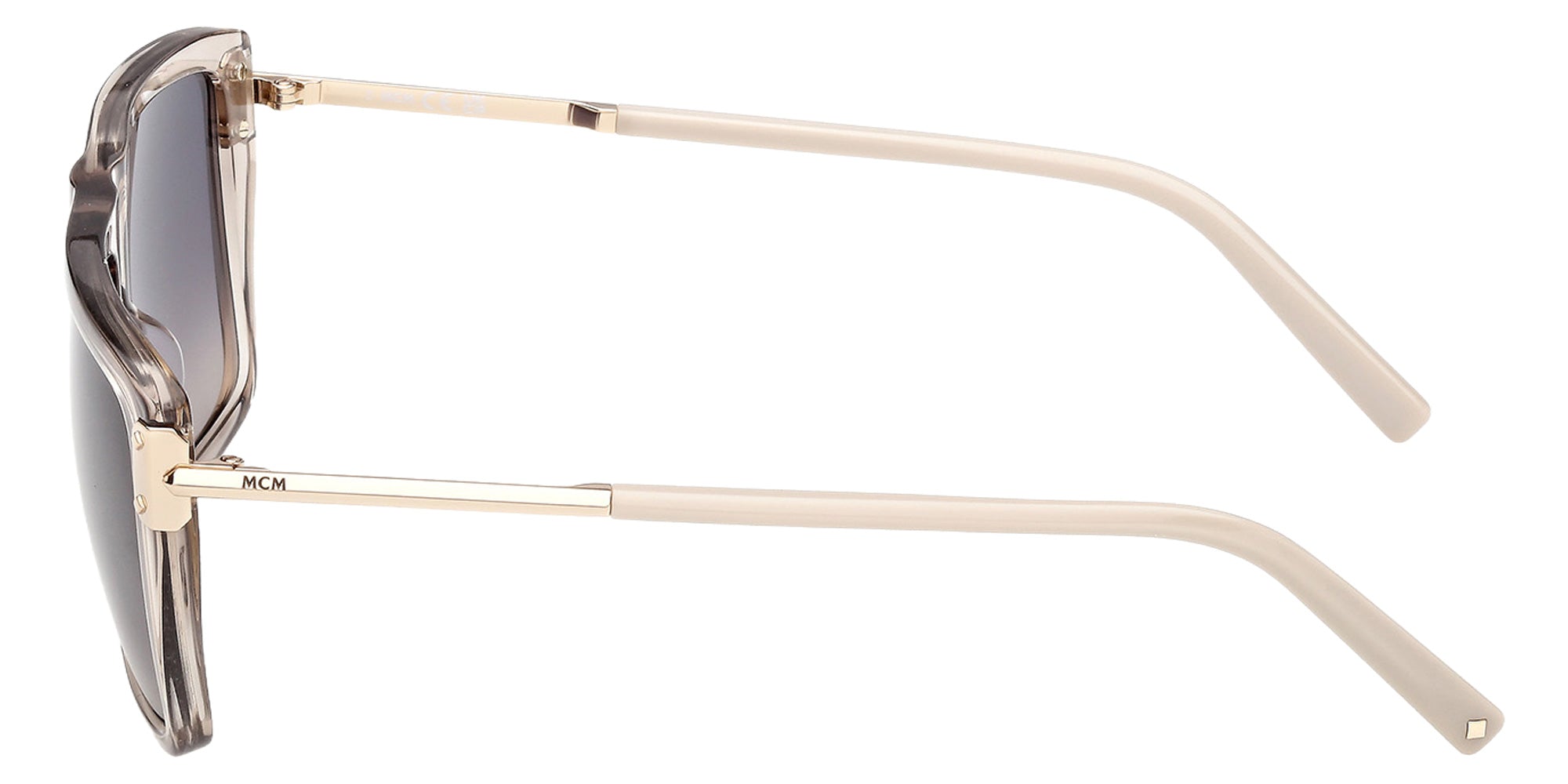 MCM MW0040 57B 56 - Shiny Beige / Gradient Smoke 57B #id:mw004057b_s:104110