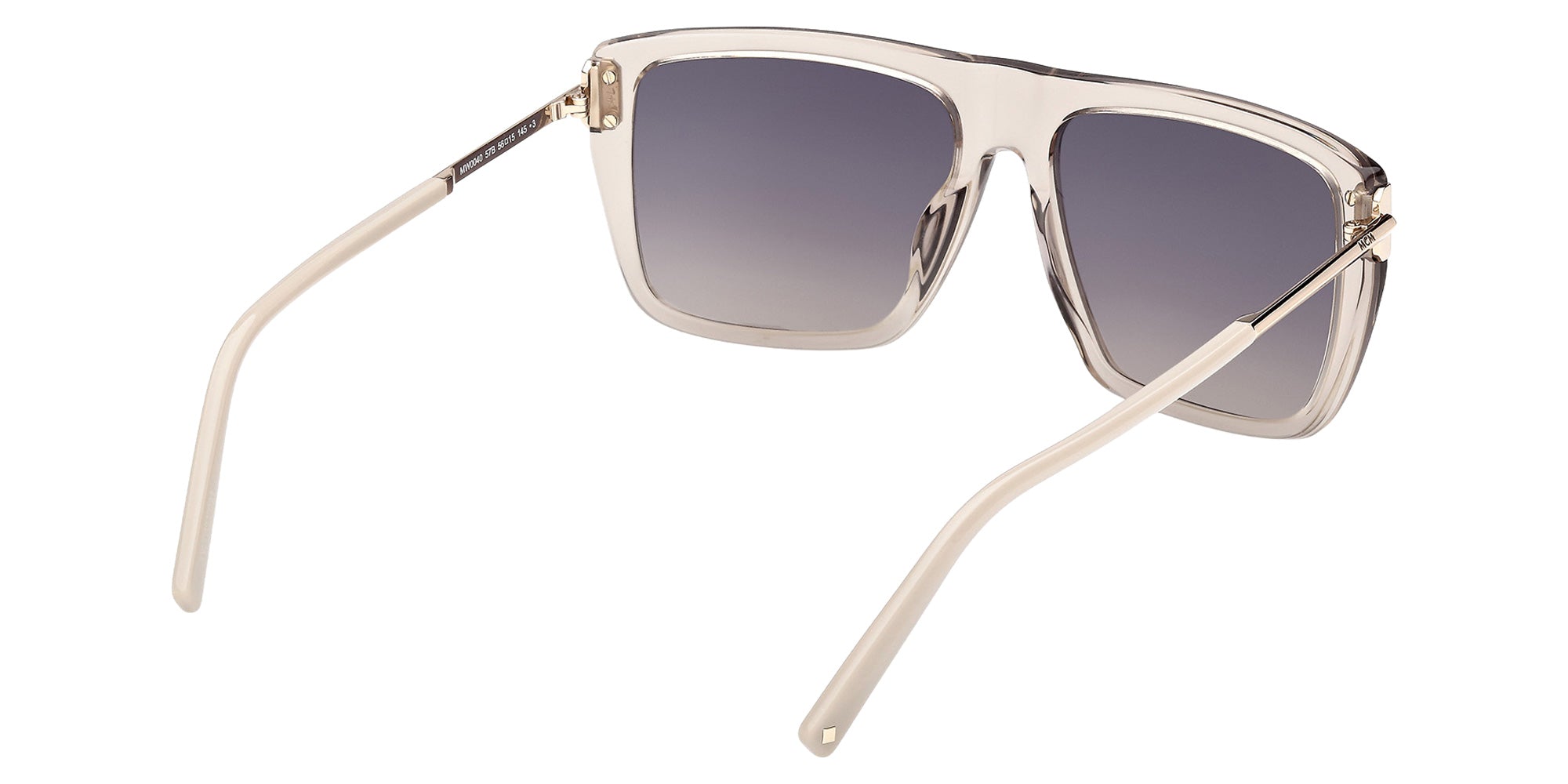 MCM MW0040 57B 56 - Shiny Beige / Gradient Smoke 57B #id:mw004057b_s:104125