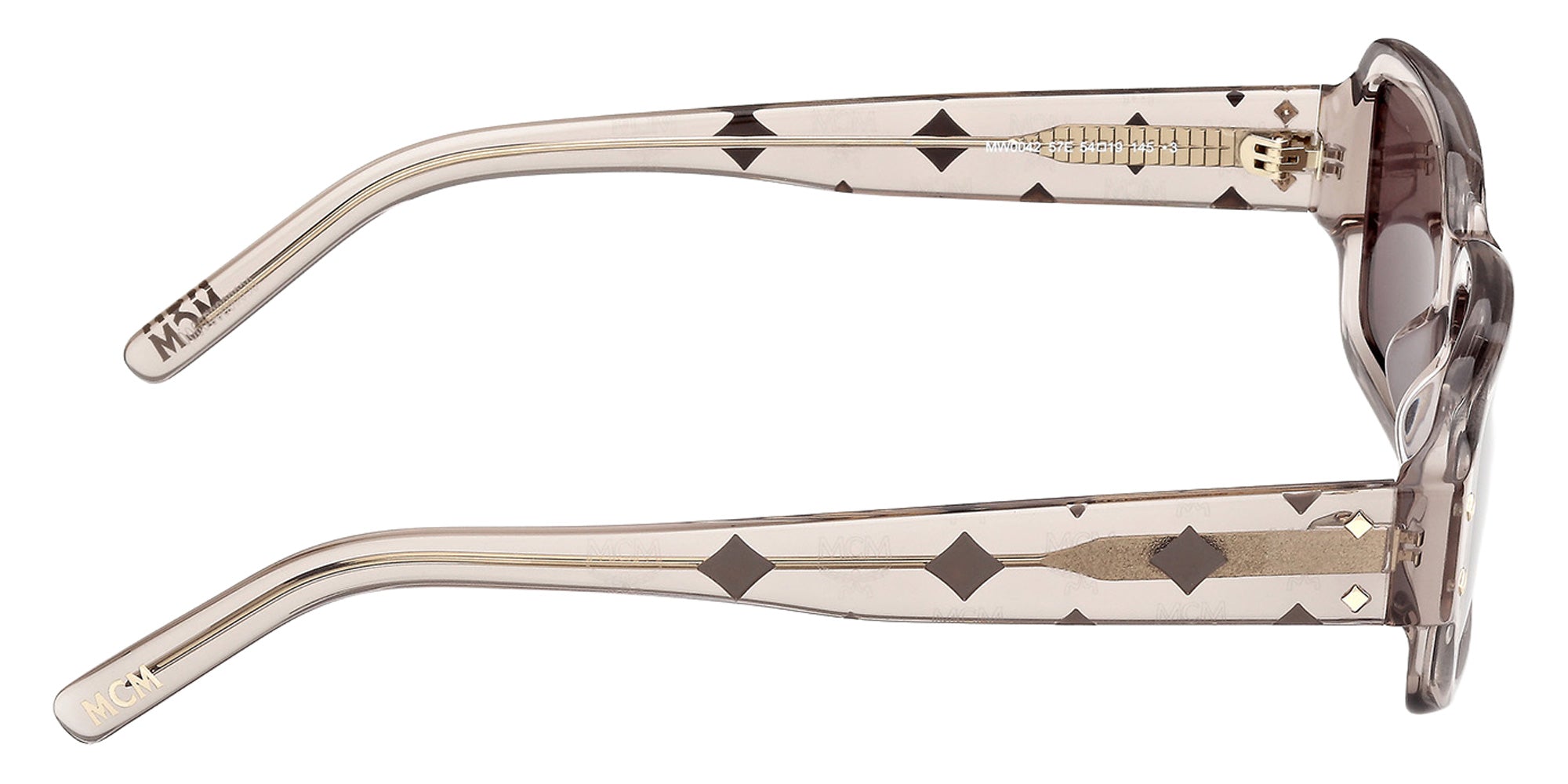 MCM MW0042 57E 54 - Shiny Beige / Brown 57E #id:mw004257e_s:104130