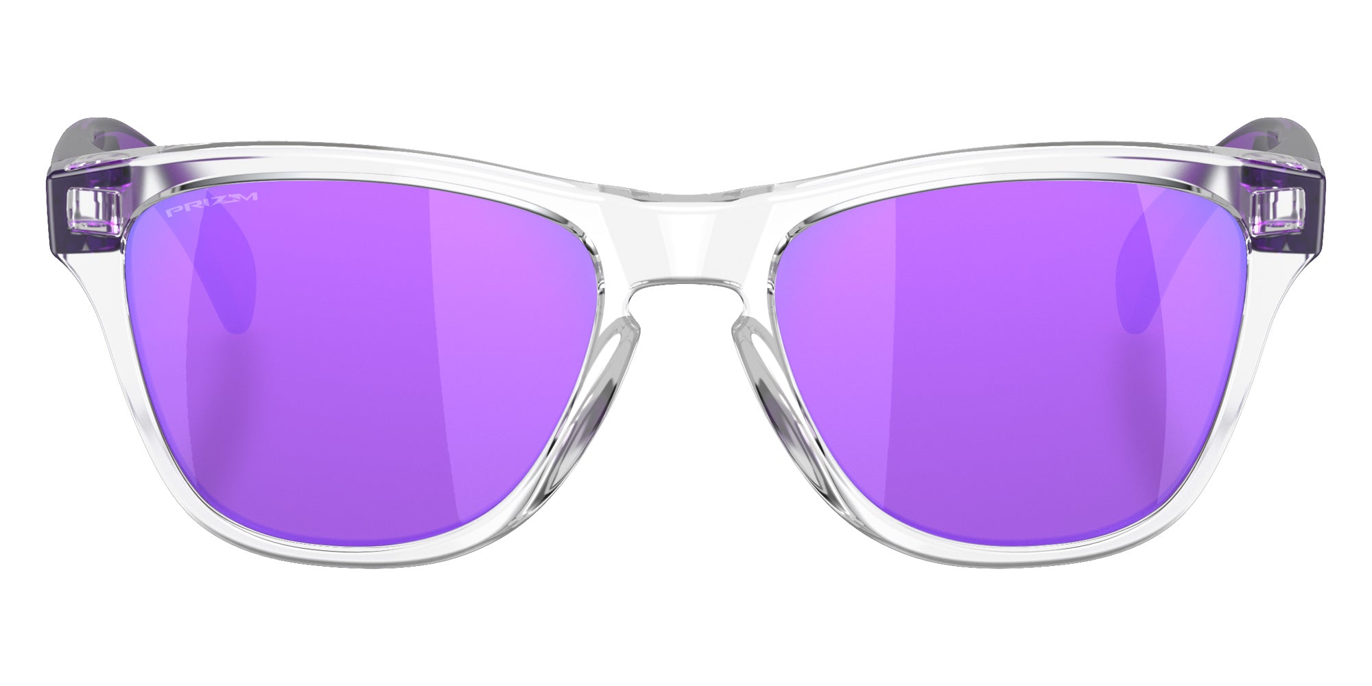OAKLEY OJ9009 Frogskins��� XXS (Youth Fit) 900903 48 - Clear / Prizm Violet Mirrored #id:oj9009900903_s:102100