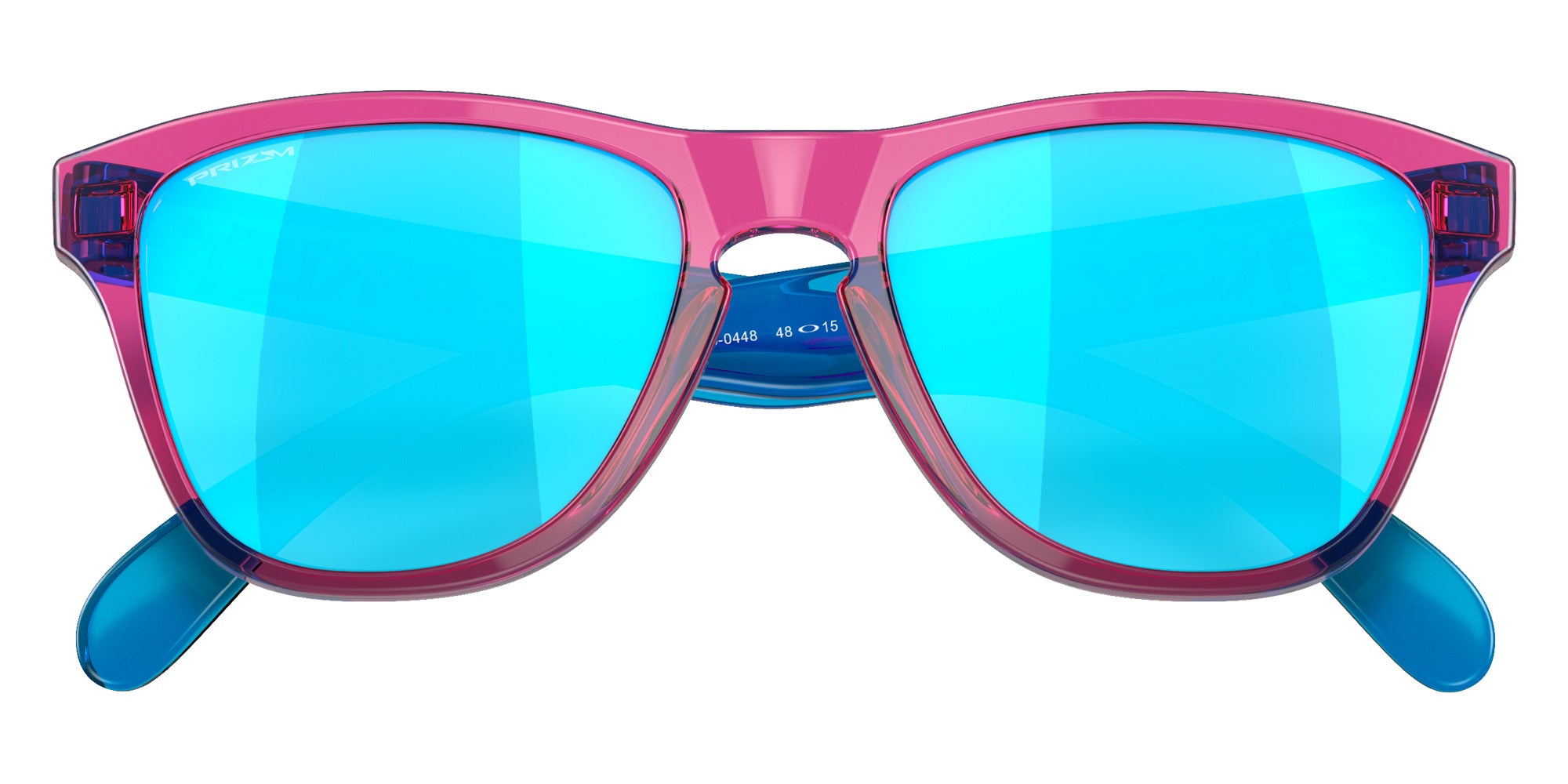 OAKLEY OJ9009 Frogskins��� XXS (Youth Fit) 900904 48 - Acid Pink / Prizm Sapphire Mirrored #id:oj9009900904_s:104120