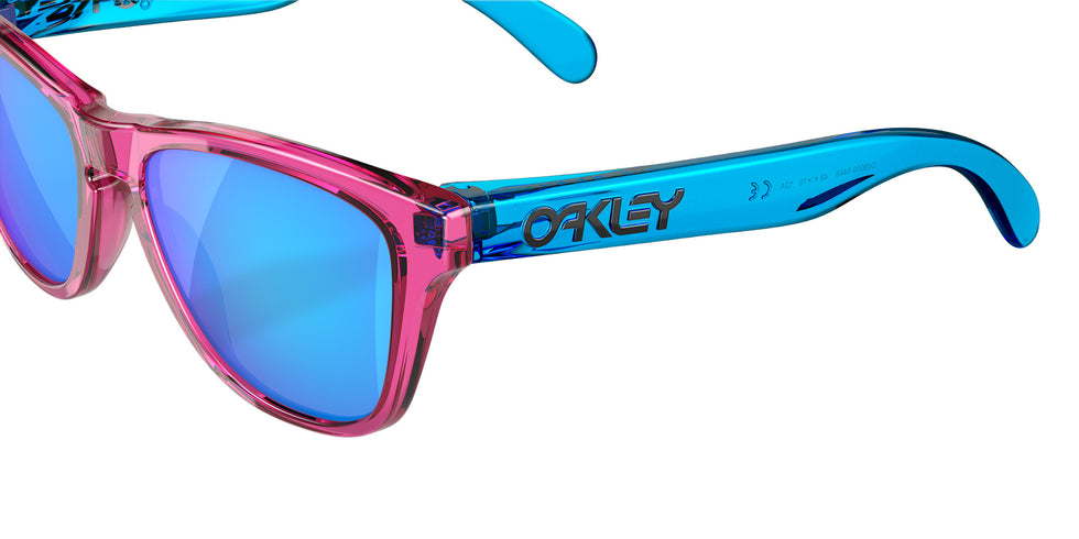 OAKLEY OJ9009 Frogskins��� XXS (Youth Fit) 900904 48 - Acid Pink / Prizm Sapphire Mirrored #id:oj9009900904_s:104130