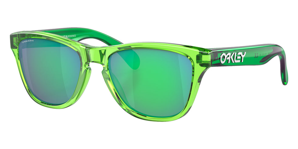 OAKLEY OJ9009 Frogskins��� XXS (Youth Fit) 900905 48 - Acid Green / Prizm Jade Mirrored #id:oj9009900905_s:106105