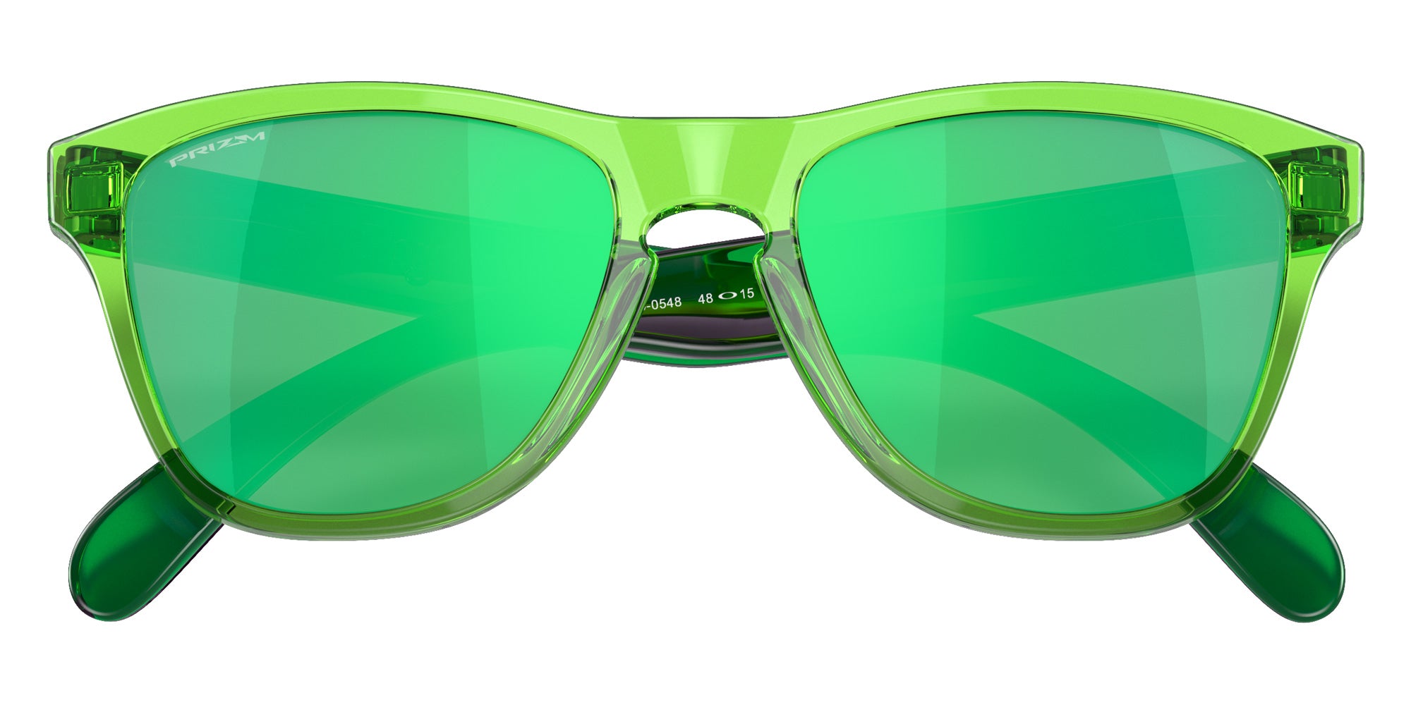 OAKLEY OJ9009 Frogskins��� XXS (Youth Fit) 900905 48 - Acid Green / Prizm Jade Mirrored #id:oj9009900905_s:106120