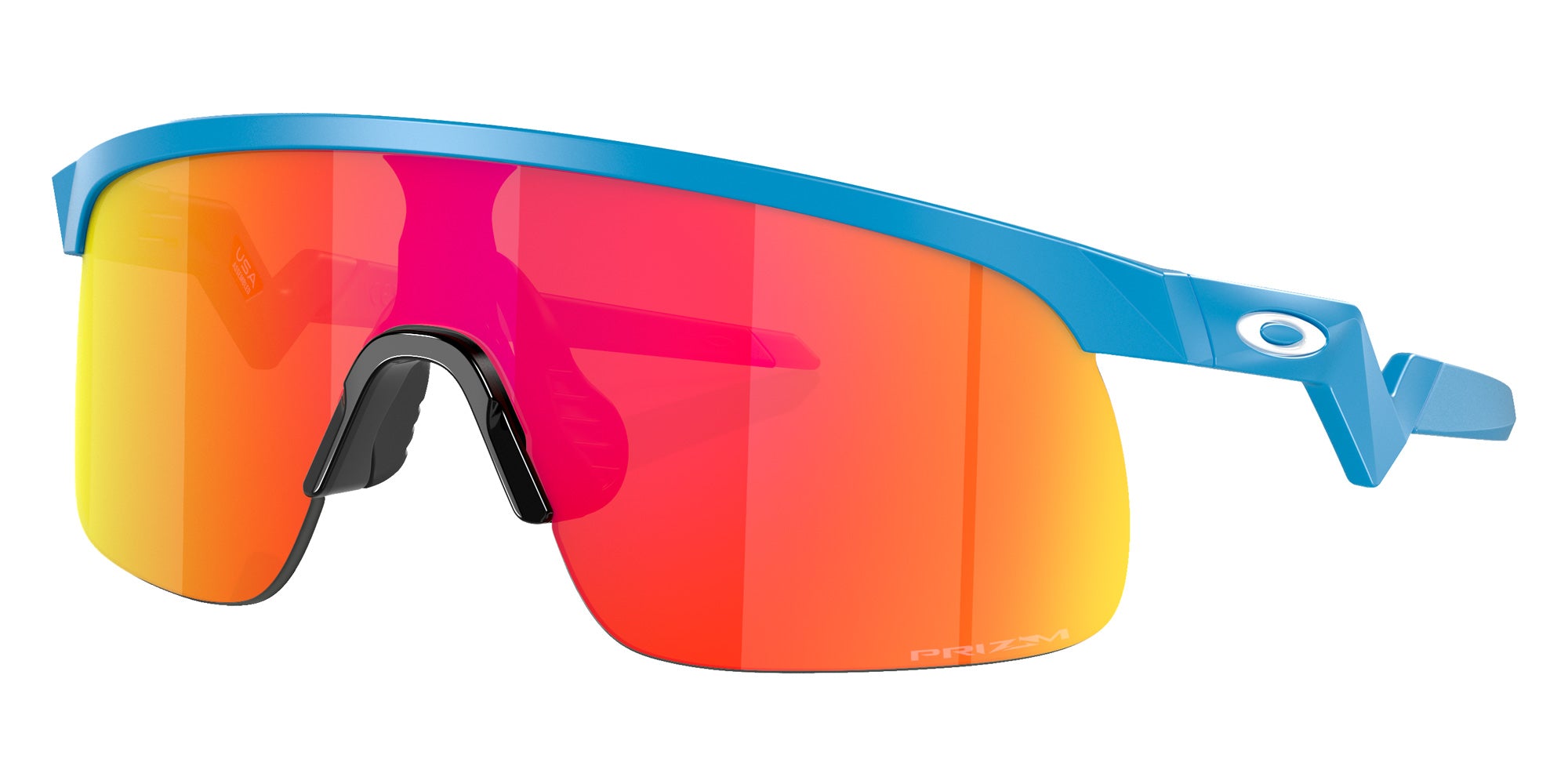 OAKLEY OJ9010 Resistor (Youth Fit) 901005 123 - Sky Blue / Prizm Ruby Mirrored #id:oj9010901005_s:104105