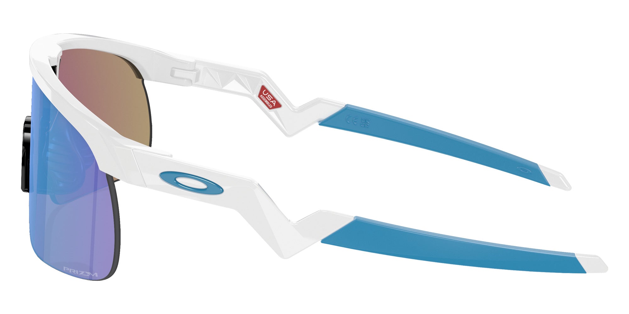 OAKLEY OJ9010 Resistor (Youth Fit) 901007 123 - Polished White / Prizm Sapphire Mirrored #id:oj9010901007_s:106110