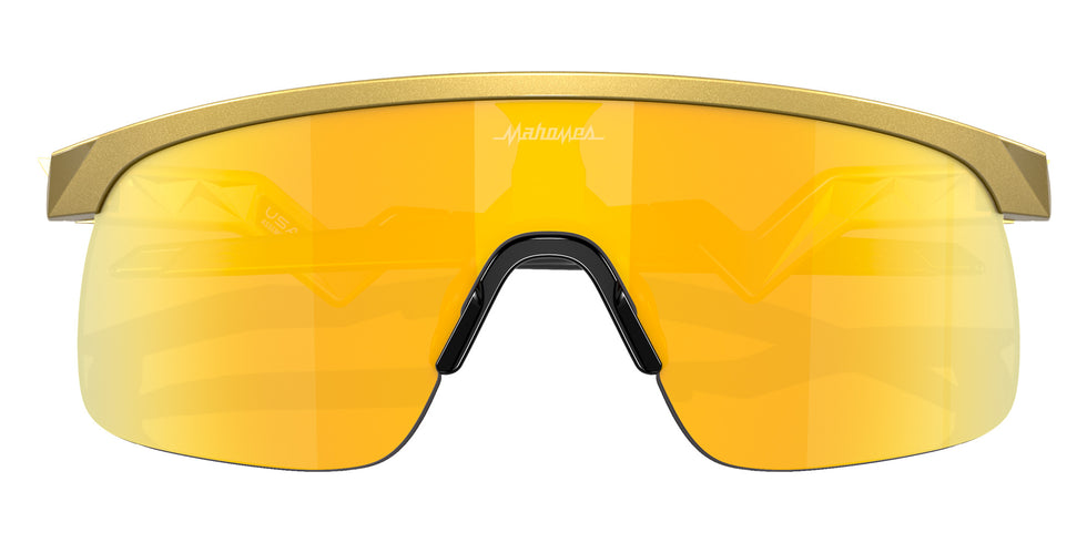 OAKLEY OJ9010 Resistor (Youth Fit) Patrick Mahomes II 901008 123 - Olympic Gold / Prizm 24K Mirrored #id:oj9010901008_s:100120