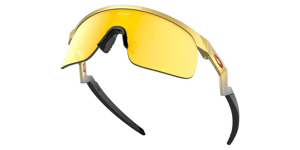 OAKLEY OJ9010 Resistor (Youth Fit) Patrick Mahomes II 901008 123 - Olympic Gold / Prizm 24K Mirrored #id:oj9010901008_s:100125