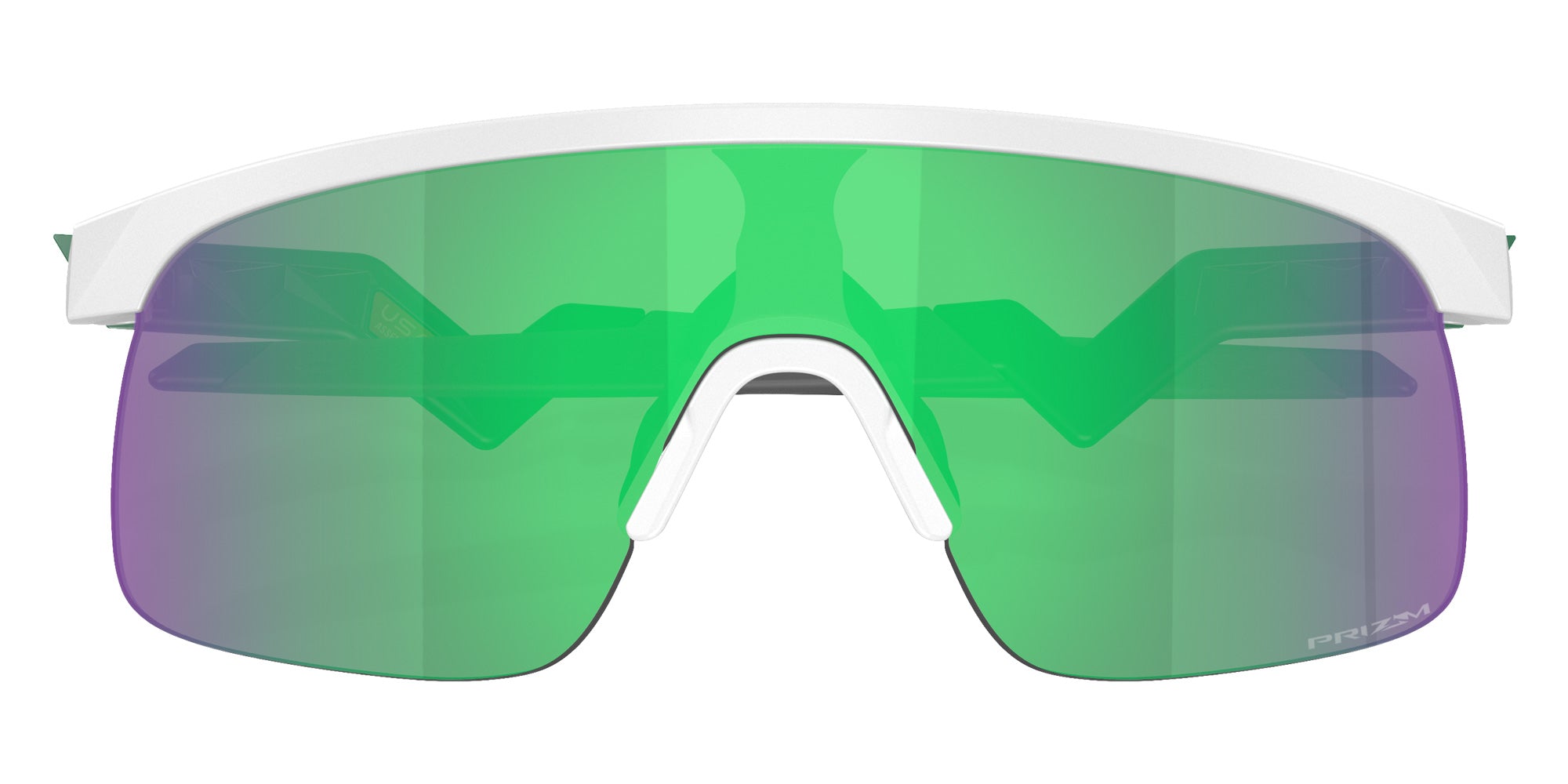 OAKLEY OJ9010 Resistor (Youth Fit) 901033 123 - Matte White / Prizm Jade Mirrored #id:oj9010901033_s:116120
