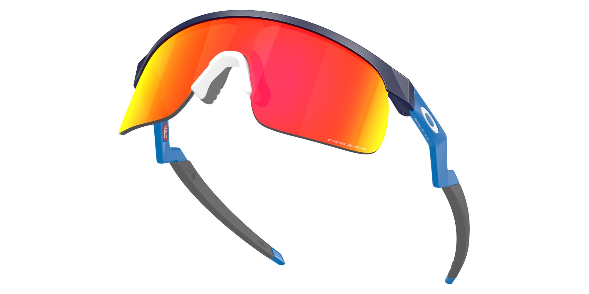 OAKLEY OJ9010 Resistor (Youth Fit) 901034 123 - Matte Navy / Prizm Ruby Mirrored #id:oj9010901034_s:118125