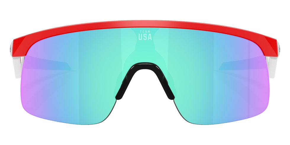 OAKLEY OJ9010 Resistor (Youth Fit) Team USA 901035 123 - Matte Redline / Prizm Sapphire Mirrored #id:oj9010901035_s:100100