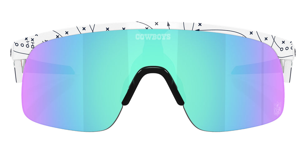 OAKLEY OJ9010 Dallas Cowboys Resistor (Youth Fit) 901036 123 - White / Prizm Sapphire Mirrored #id:oj9010901036_s:100100