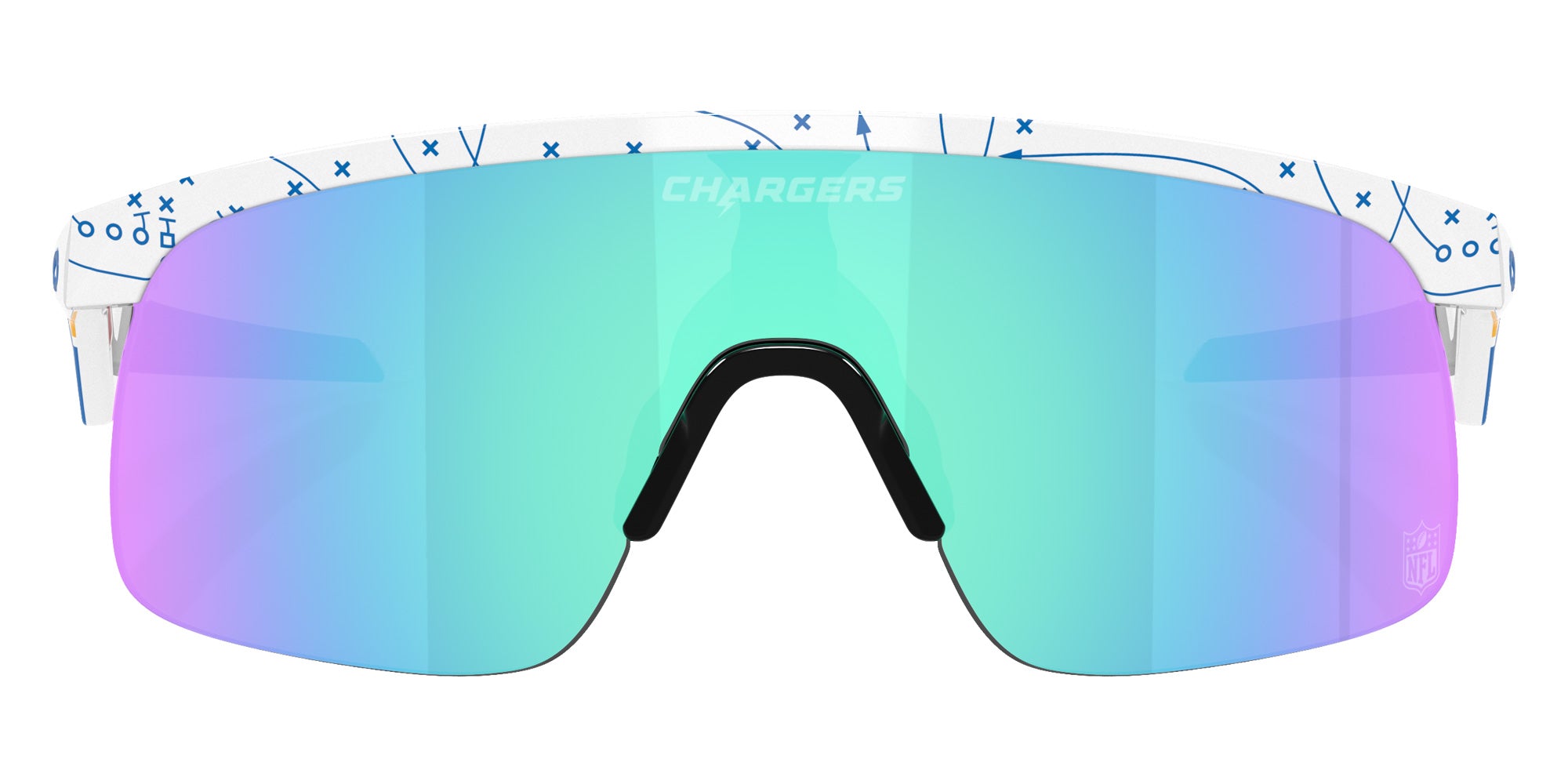 OAKLEY OJ9010 Los Angeles Chargers Resistor 901038 123 - White #id:oj9010901038_s:100100