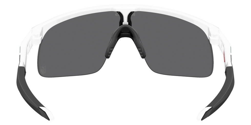OAKLEY OJ9010 Las Vegas Raiders Resistor (Youth Fit) 901039 123 - White / Prizm Black Mirrored #id:oj9010901039_s:100115