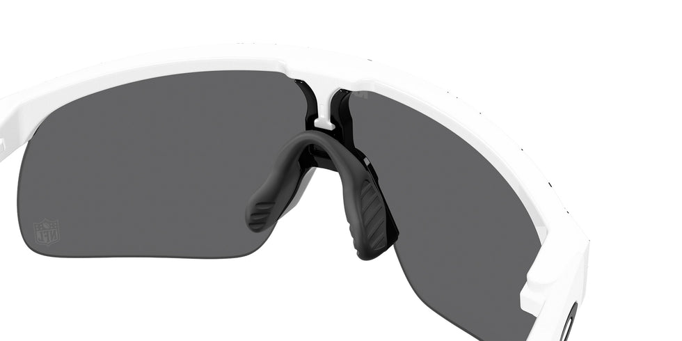 OAKLEY OJ9010 Las Vegas Raiders Resistor (Youth Fit) 901039 123 - White / Prizm Black Mirrored #id:oj9010901039_s:100135