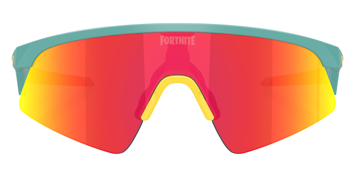OAKLEY OJ9015 Oakley X Fortnite��� Fishstick Resistor Sweep (Youth Fit) 901515 128 - Matte Pacific / Prizm Ruby Mirrored #id:oj9015901515_s:100100