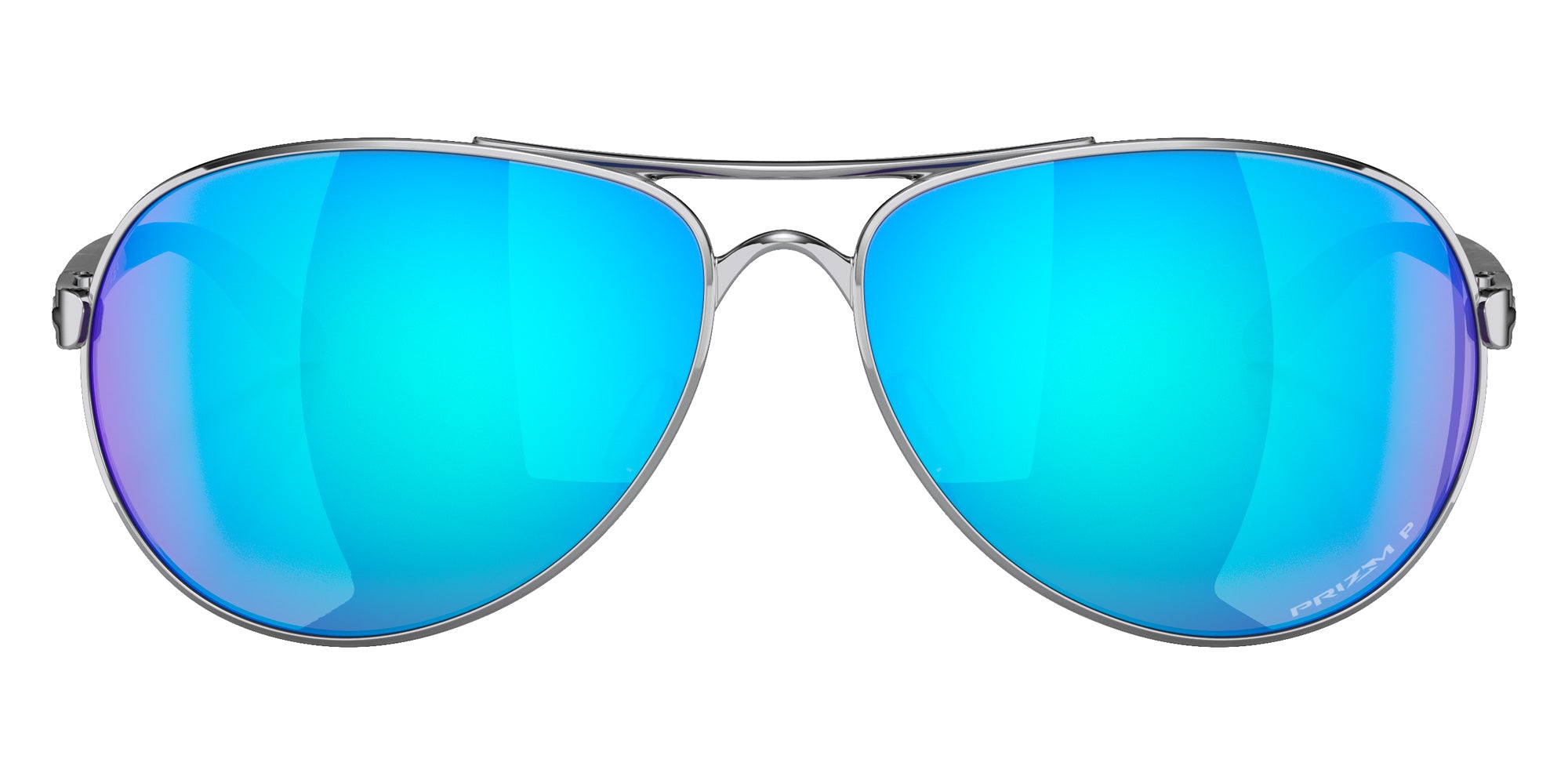 OAKLEY OO4079 Feedback 407933 59 - Polished Chrome / Prizm Sapphire Polarized Mirrored #id:oo4079407933_s:102100