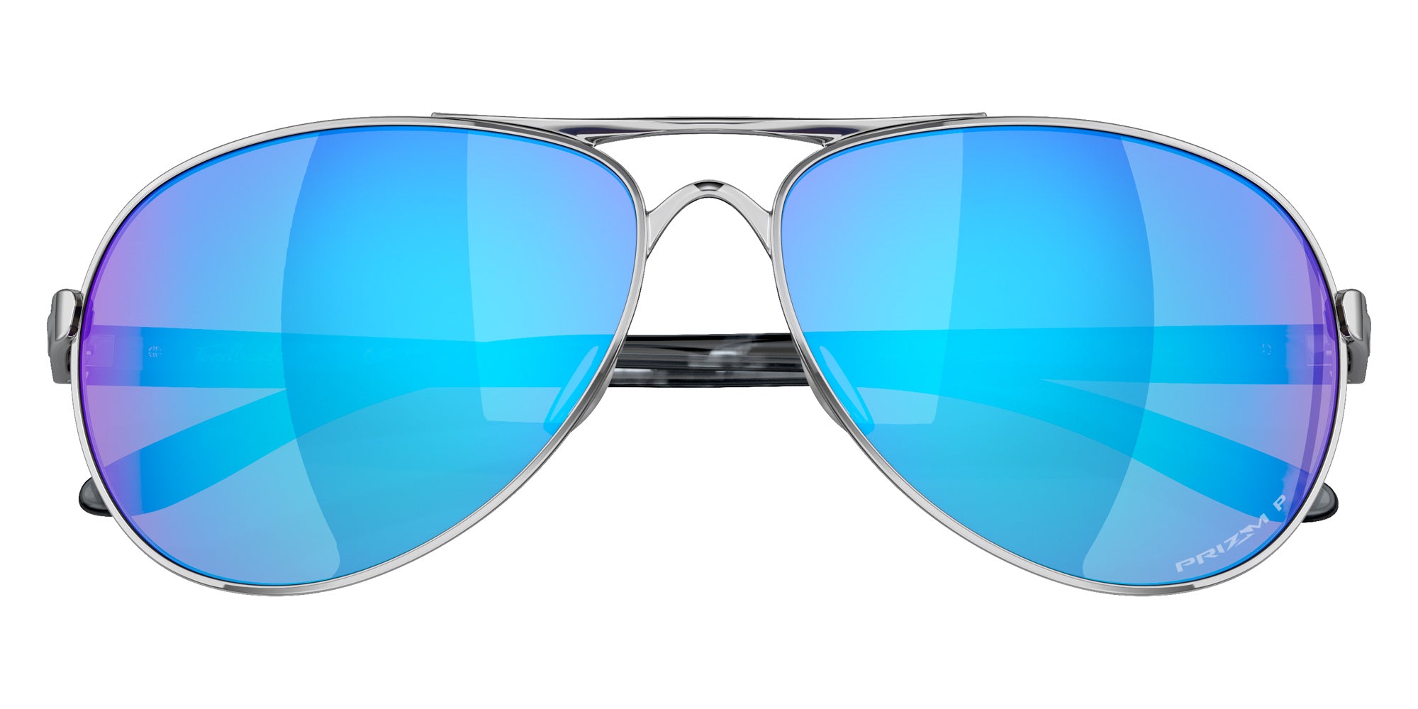 OAKLEY OO4079 Feedback 407933 59 - Polished Chrome / Prizm Sapphire Polarized Mirrored #id:oo4079407933_s:102120