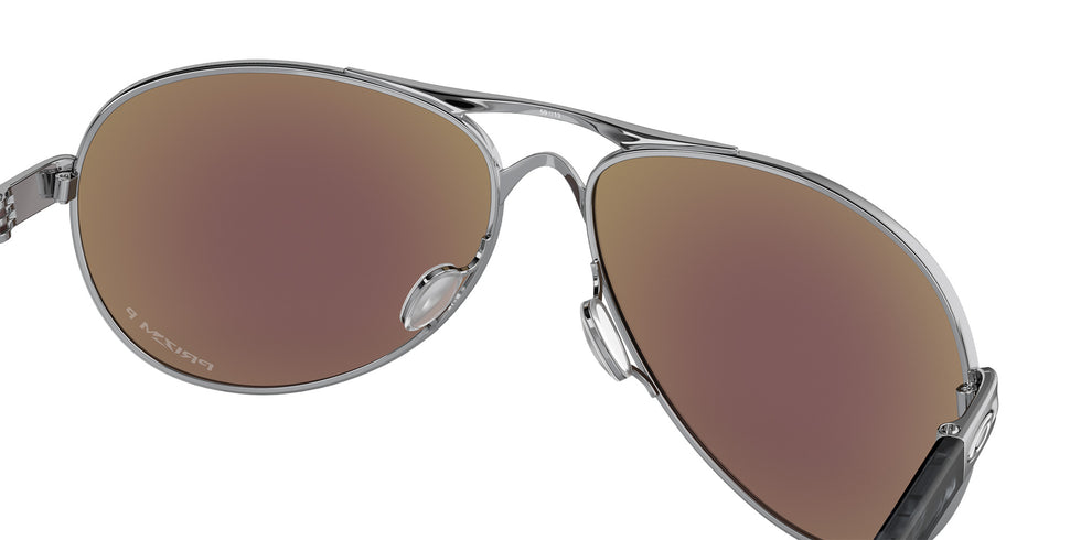 OAKLEY OO4079 Feedback 407933 59 - Polished Chrome / Prizm Sapphire Polarized Mirrored #id:oo4079407933_s:102135