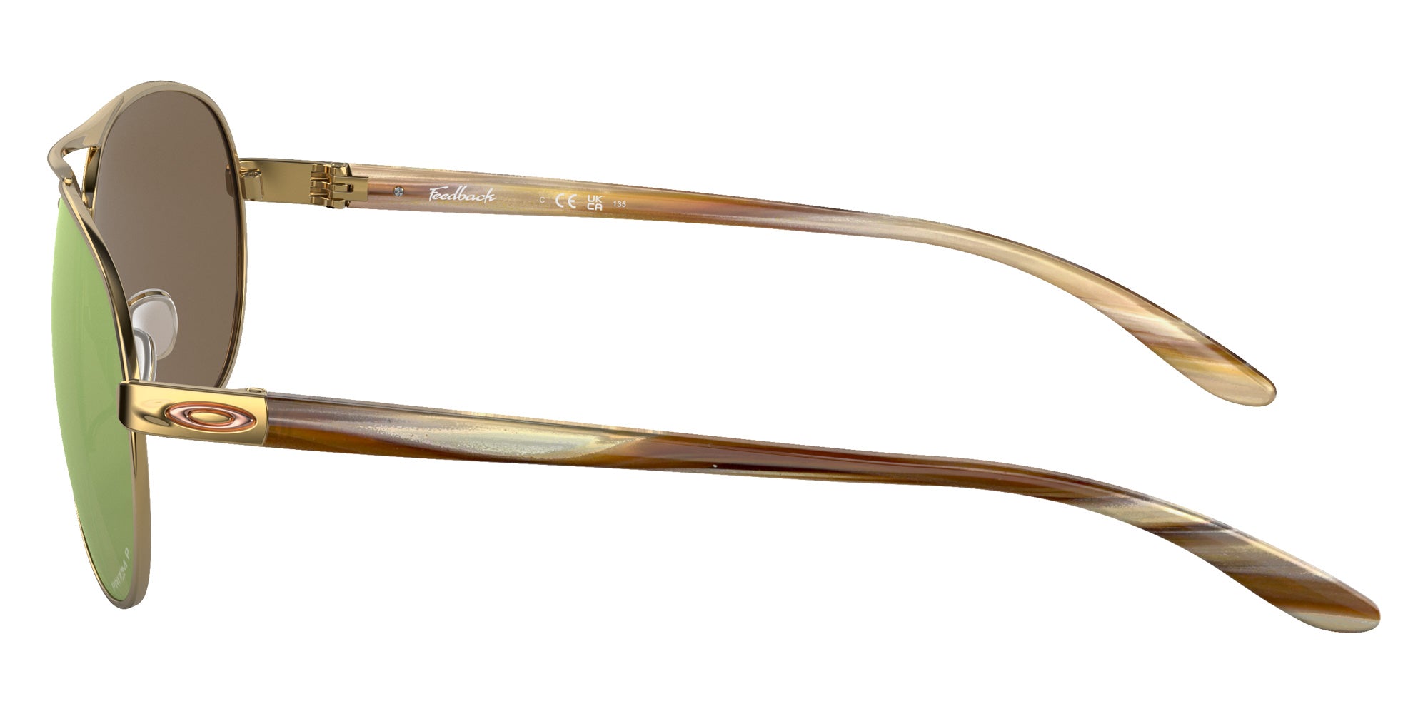 OAKLEY OO4079 Feedback 407937 59 - Polished Gold / Prizm Rose Gold Polarized Mirrored #id:oo4079407937_s:106110