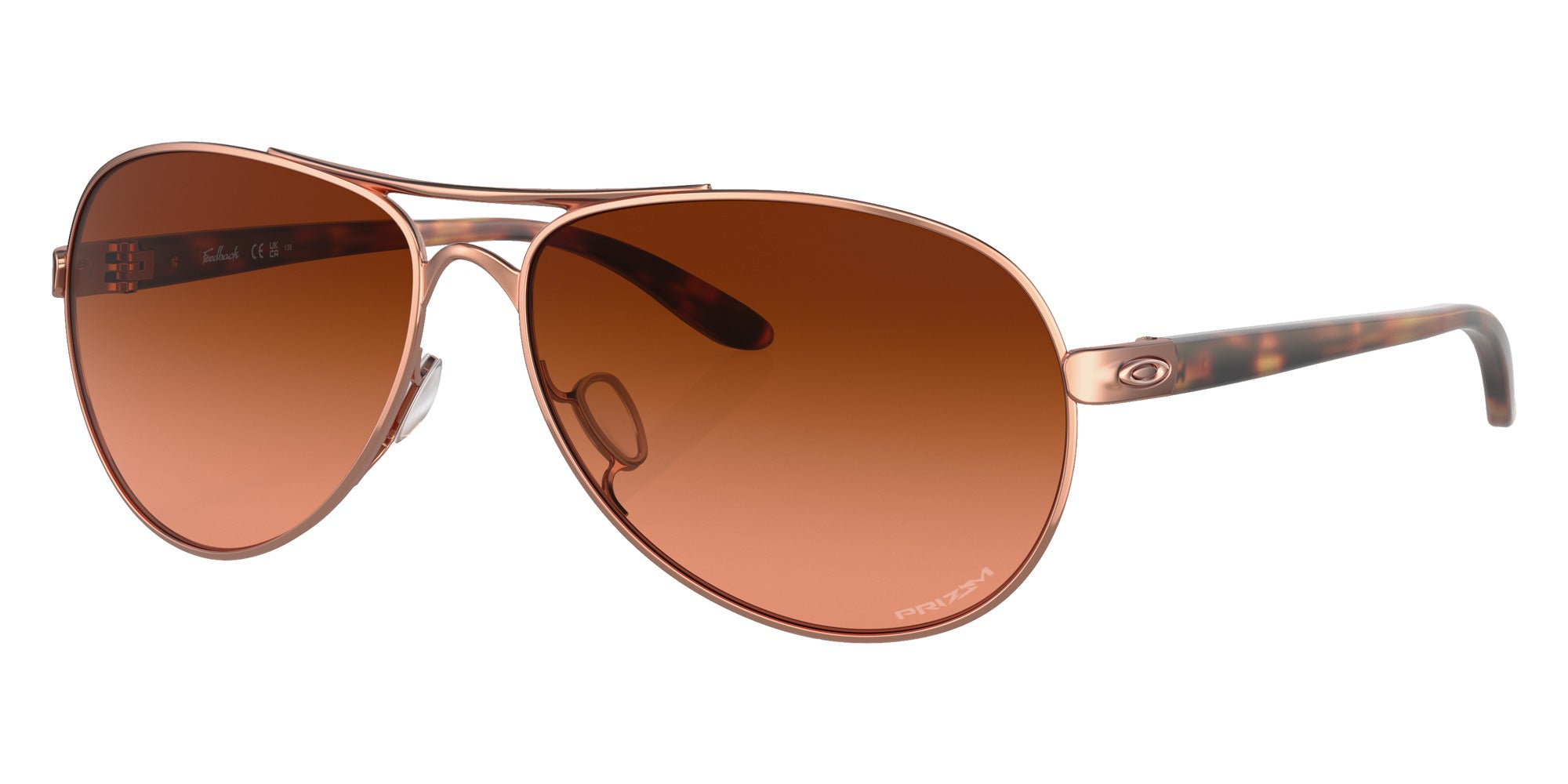 OAKLEY OO4079 Feedback 407946 59 - Rose Gold / Prizm Brown Gradient #id:oo4079407946_s:108105