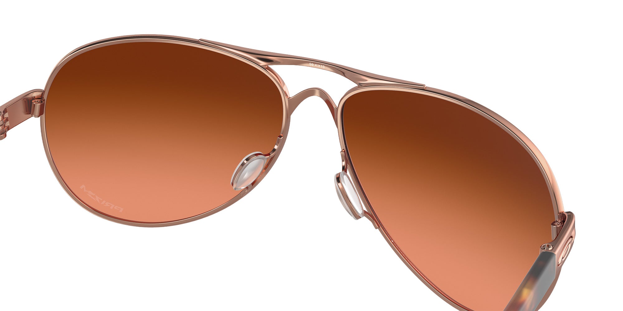 OAKLEY OO4079 Feedback 407946 59 - Rose Gold / Prizm Brown Gradient #id:oo4079407946_s:108135