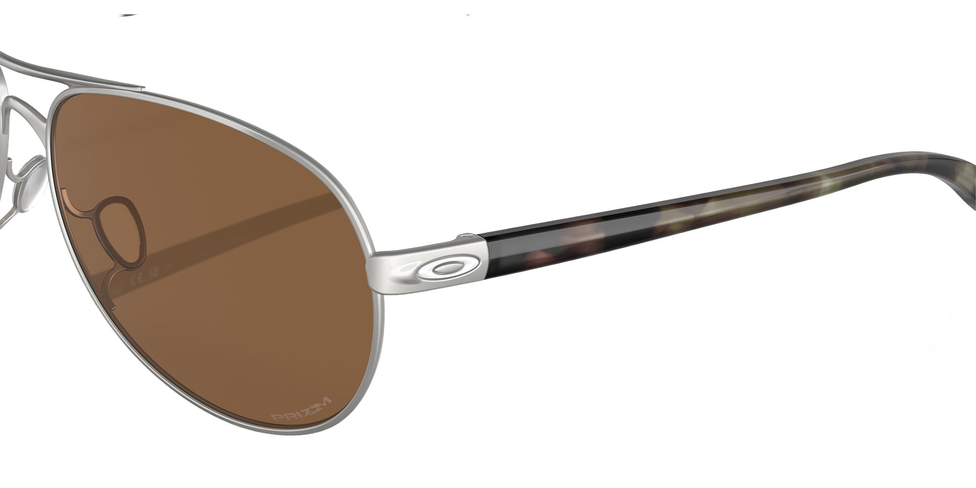 OAKLEY OO4079 Feedback 407947 59 - Satin Chrome / Prizm Bronze #id:oo4079407947_s:100125