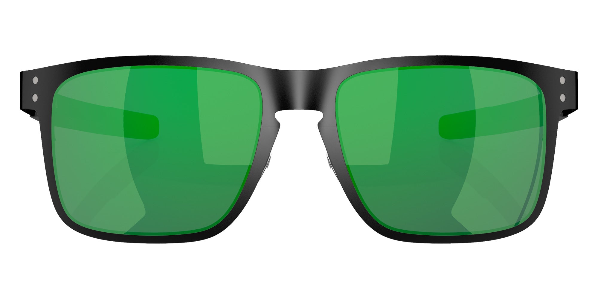 OAKLEY OO4123 Holbrook��� Metal 412304 55 - Matte Black / Jade Iridium Mirrored #id:oo4123412304_s:100100