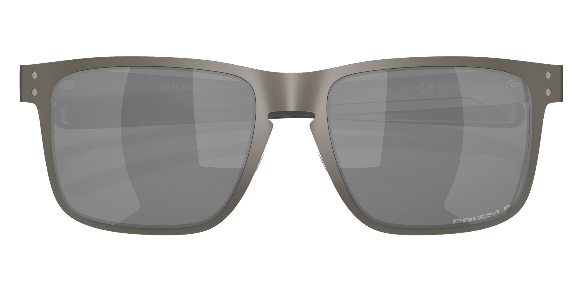 OAKLEY OO4123 Holbrook��� Metal 412306 55 - Matte Gunmetal / Prizm Black Polarized Mirrored #id:oo4123412306_s:102120