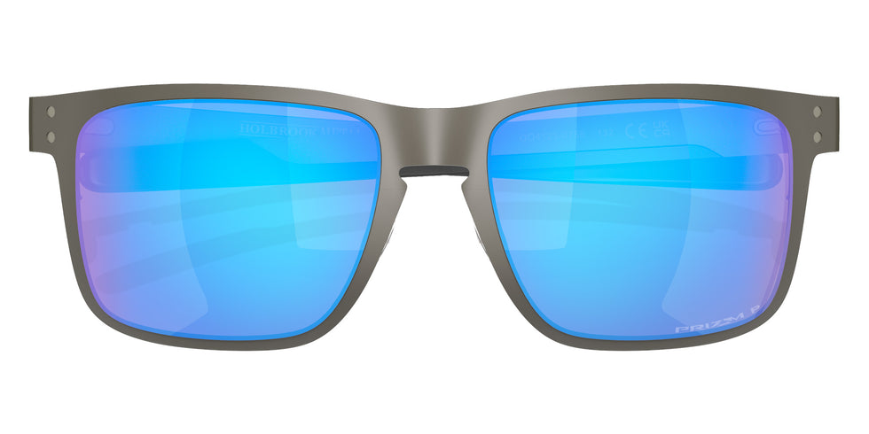 OAKLEY OO4123 Holbrook��� Metal 412307 55 - Matte Gunmetal / Prizm Sapphire Polarized Mirrored #id:oo4123412307_s:104120