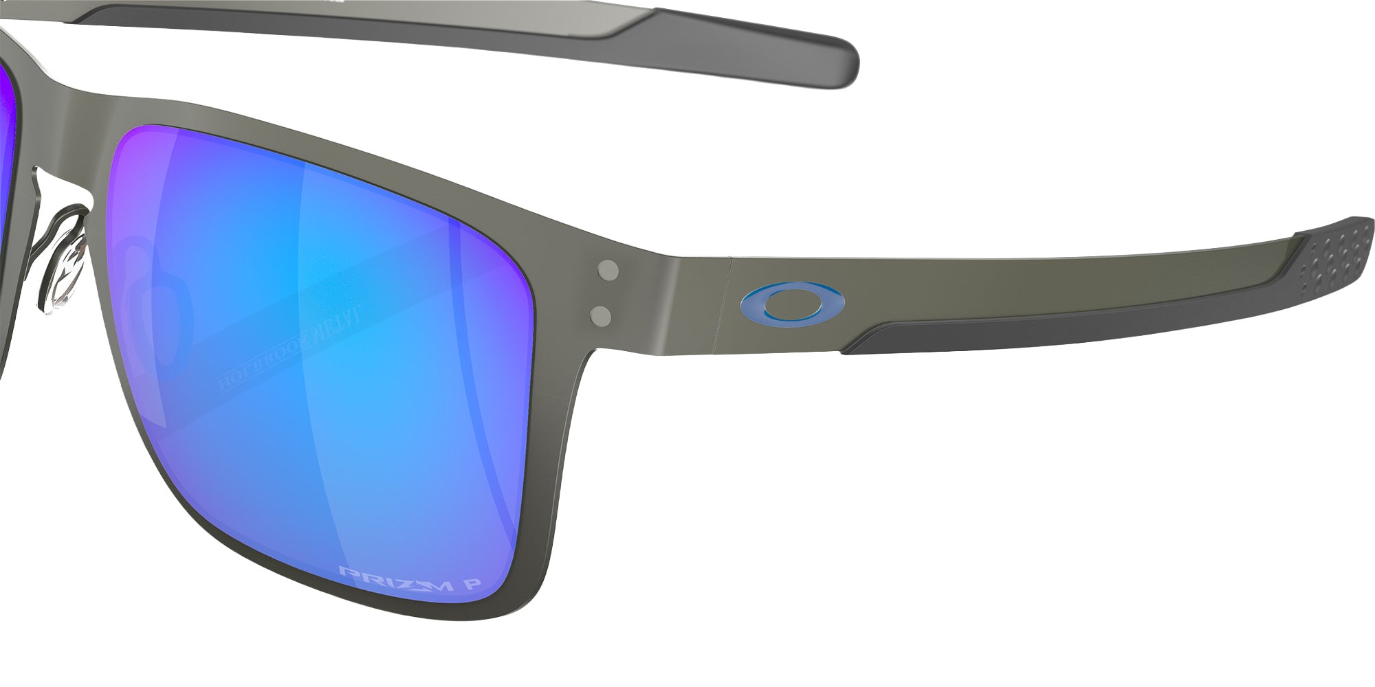 OAKLEY OO4123 Holbrook��� Metal 412307 55 - Matte Gunmetal / Prizm Sapphire Polarized Mirrored #id:oo4123412307_s:104130