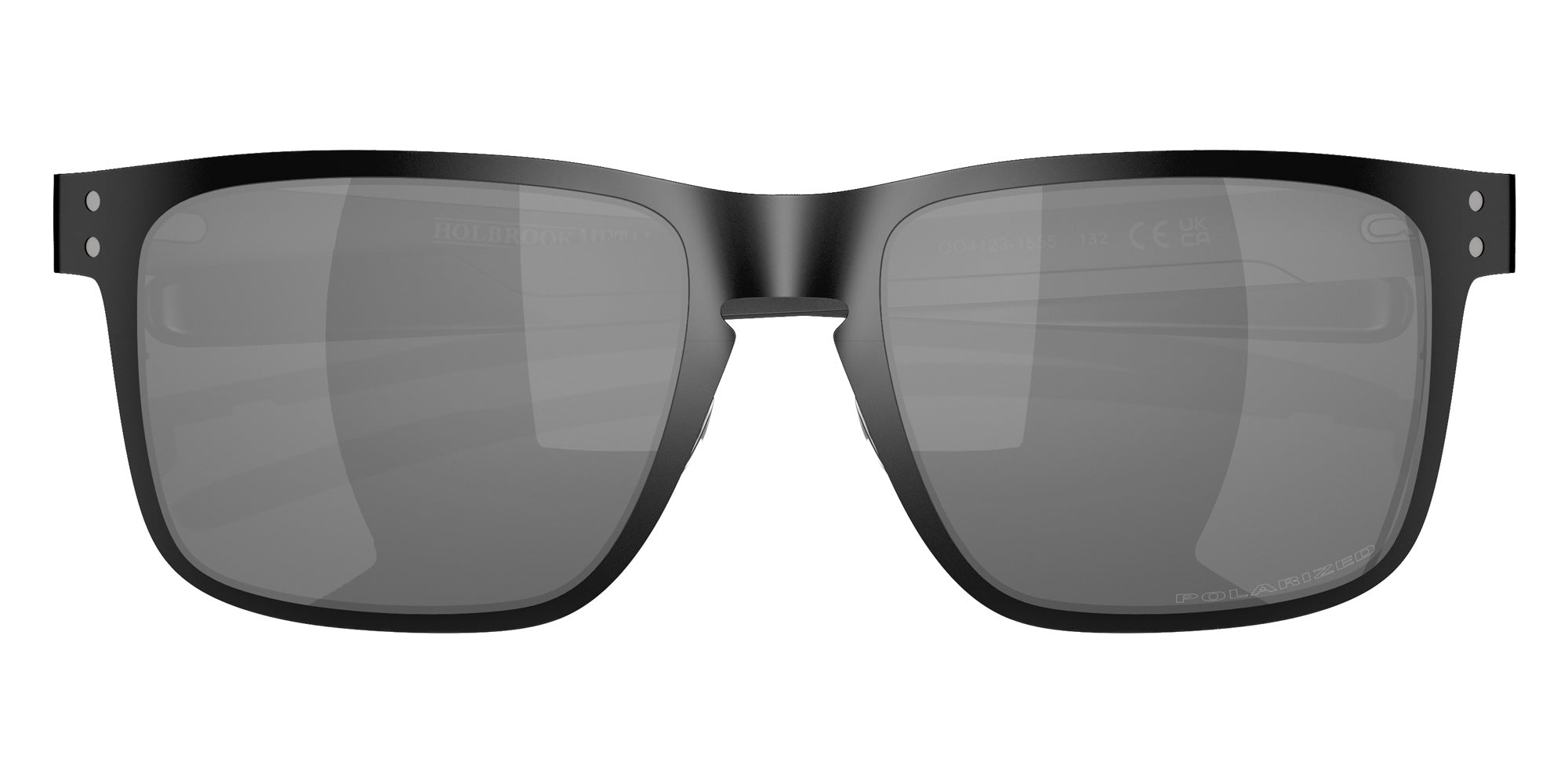 OAKLEY OO4123 Standard Issue Holbrook��� Metal 412317 55 - Matte Black / Prizm Black Mirrored #id:oo4123412317_s:100120