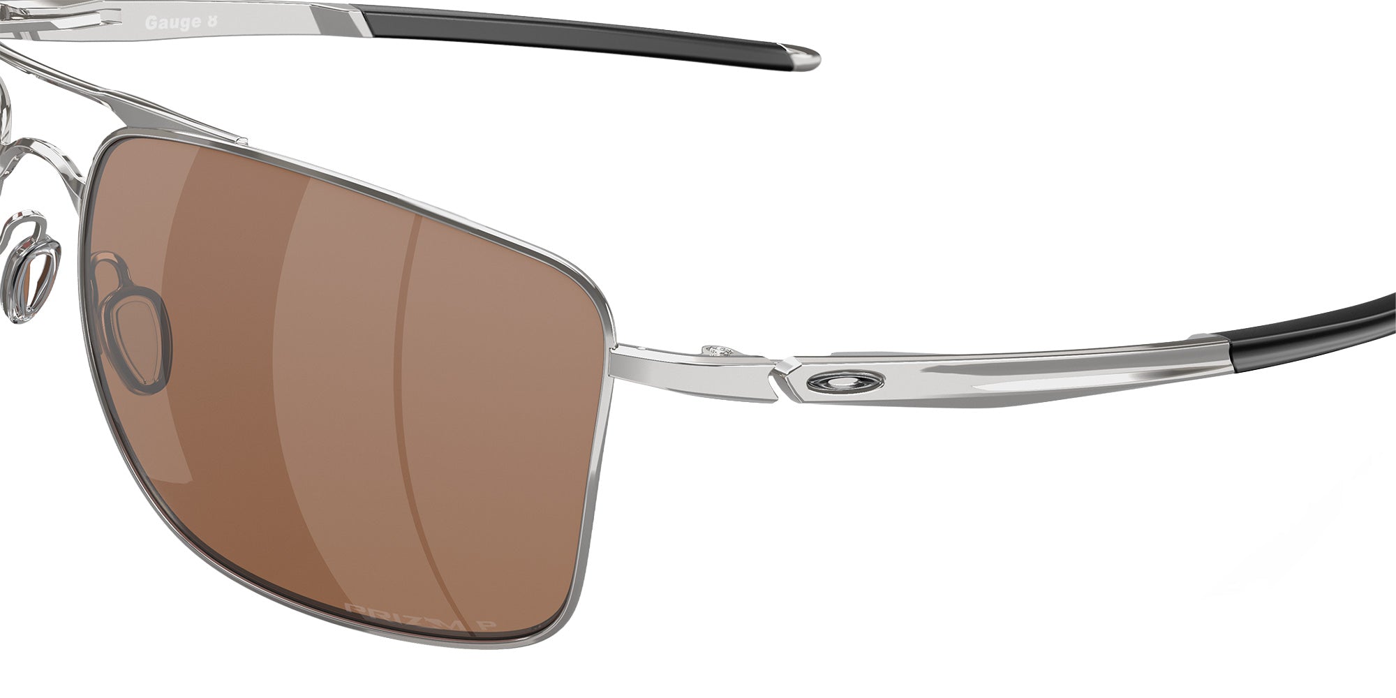 OAKLEY OO4124 Gauge 8 412409 62 - Polished Chrome / Prizm Tungsten Polarized Mirrored #id:oo4124412409_s:102130