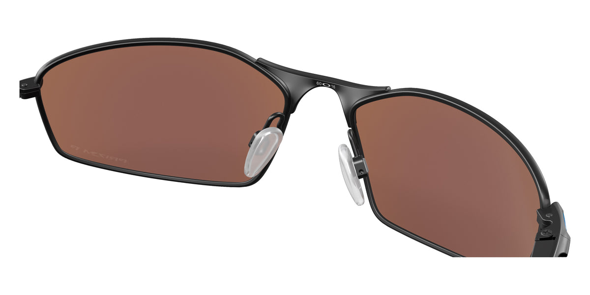OAKLEY OO4141 Whisker�� 414111 60 - Satin Black / Prizm Deep Water Polarized Mirrored #id:oo4141414111_s:100130