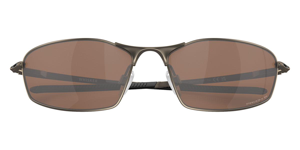 OAKLEY OO4141 Whisker�� 414113 60 - Satin Pewter / Prizm Tungsten Polarized Mirrored #id:oo4141414113_s:102135