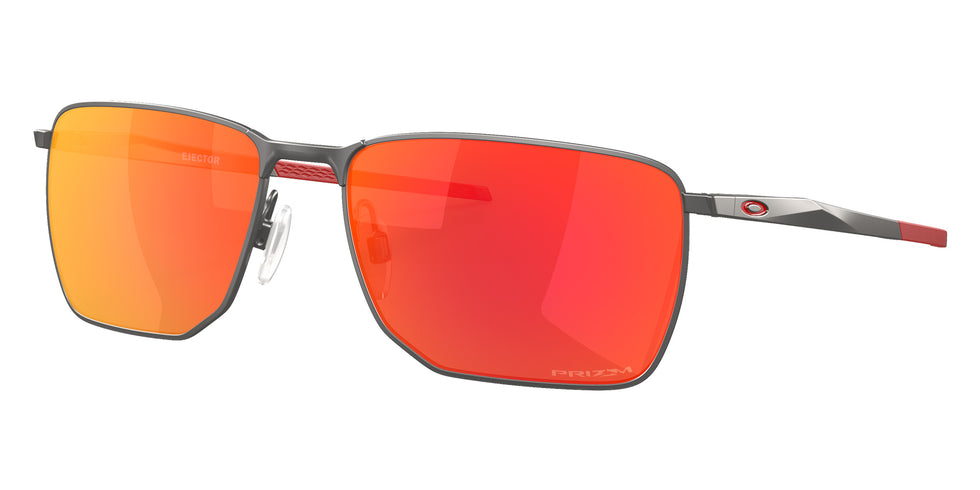 OAKLEY OO4142 Ejector 414202 58 - Matte Gunmetal / Prizm Ruby #id:oo4142414202_s:100105
