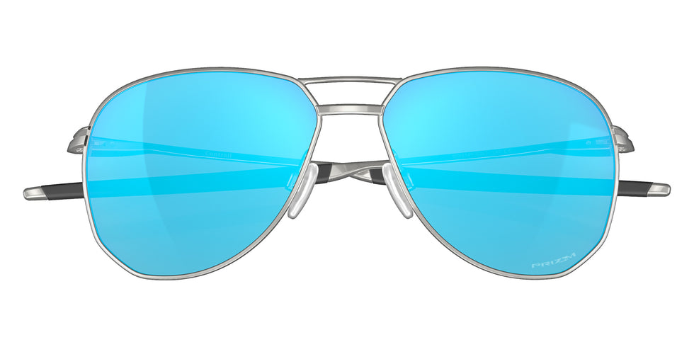 OAKLEY OO4147 Contrail 414703 57 - Satin Chrome / Prizm Sapphire Mirrored #id:oo4147414703_s:100120