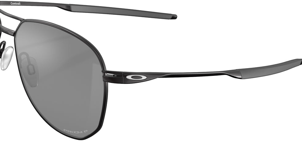 OAKLEY OO4147 Contrail 414704 57 - Satin Black / Prizm Black Polarized Mirrored #id:oo4147414704_s:102130