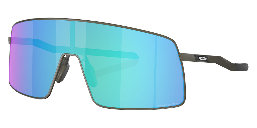 OAKLEY OO6013 Sutro TI 601304 134 - Satin Lead / Prizm Sapphire Mirrored #id:oo6013601304_s:102105