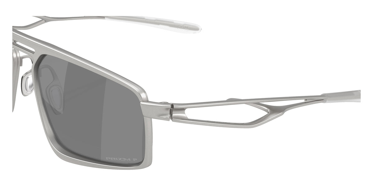 OAKLEY OO6031 Bushwick 603105 59 - Satin Chrome / Prizm Black Polarized Mirrored #id:oo6031603105_s:108125