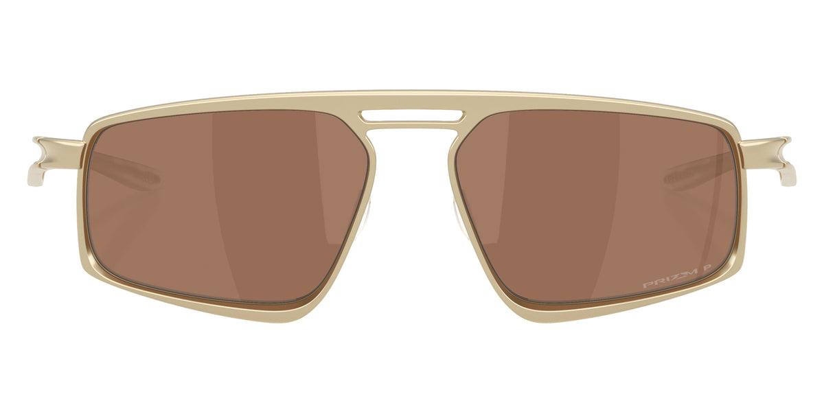 OAKLEY OO6031 Bushwick 603106 59 - Satin Light Gold / Prizm Tungsten Polarized Mirrored #id:oo6031603106_s:110100