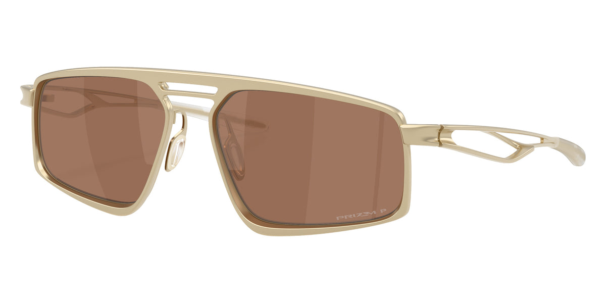 OAKLEY OO6031 Bushwick 603106 59 - Satin Light Gold / Prizm Tungsten Polarized Mirrored #id:oo6031603106_s:110105