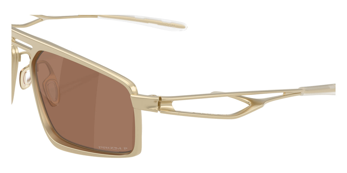OAKLEY OO6031 Bushwick 603106 59 - Satin Light Gold / Prizm Tungsten Polarized Mirrored #id:oo6031603106_s:110125