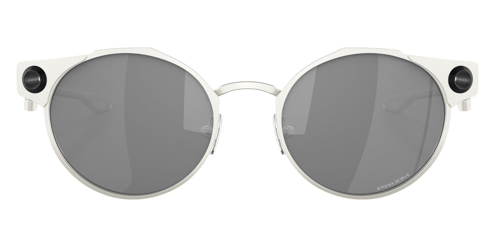 OAKLEY OO6046 Deadbolt��� 604601 50 - Satin Chrome / Prizm Black Mirrored #id:oo6046604601_s:100100